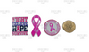 Breast Cancer Awareness Resins, Awareness Resins, Pink Ribbon, Survivor, Planar Resins, Cancer Resins, Embellishments, Resins, Flat Back Resins, Hair Bow Centers, Cabochons, Wholesale Resins, 2PCS (2061)