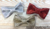 Small Glitter Bows, 2.5" Glitter Bow, Bow Appliqu̩, DIY Bows, Shiny Bows, Wholesale Bows, DIY Headband Supply, No Clips Attached (#50)