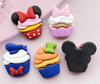 Cute Mickey Resins, Kawaii Resins, Cartoon Flatbacks, Cupcake Resins, Minnie, Donald, Daisy, DIY hair bow, Hair Bow accessories, shower decoration, Center, Crafts, charms, 10 PC SET 