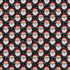 9x12", Jolly Santa Leather, Retro Santa Leather Sheets, Christmas Leather, Santa Claus Leather, DIY Leather Bows, Glitter, Patent, Litchi, Vinyl, 1 SHEET