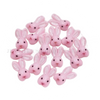 TINY Bunny Resins, Easter Flat Back Resin, PINK Bunny Cabochons, Rabbit Resins, DIY Flatback Embellishment, Accessories Scrapbooking Craft, Easter Crafts, 20PC SET