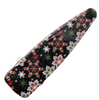 55x15mm, Christmas Hair Barrettes, Snowflake Hair Clips, Metal Barrettes, Red and Green Snowflake Hair Clips, Holiday Clips, Printed Hairpins, 2PC SET