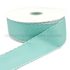 2.25", Moonstitch Ribbon, Scallop Edged Ribbon, AQUA, Hair Bow Ribbon, Grosgrain Ribbon, PER YARD