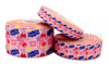 Peppa Pig Ribbon, Pink Ribbon, Cartoon Ribbon, Pig, Hair Bow Ribbon, Ribbon for Crafts, Wholesale Ribbon, PER YARD