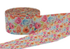 1.5", Spring Floral Ribbon, Flowers, 1 ROLL