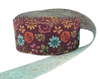 1.5", Floral Ribbon, Fall, Double Sided, 1 ROLL