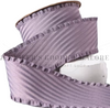 1.5", Ruffle Edge Twill Fabric Ribbon, Ruffle Ribbon, HEATHER PURPLE, Polyester, Hair Bow Ribbon, Sewing Ribbon, Garment Ribbon, 1 YARD