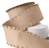 1.5", Ruffle Edge Twill Fabric Ribbon, Ruffle Ribbon, BEIGE, Polyester, Hair Bow Ribbon, Sewing Ribbon, Garment Ribbon, 1 YARD