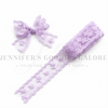 1.5", Lace Trim, LAVENDER, Lace, Coquette Bow Lace, Embroidery, Ribbons For Wedding Decor, DIY Bows, Craft, Sewing Supplies, 2 YARDS