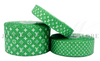 Designer Ribbon, LV Ribbon, Louis Ribbon, Vuitton Ribbon, KELLY GREEN Ribbon, Lanyard Ribbon, Hair Bow Ribbon, Wholesale Ribbon, PER YARD