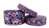 Patriotic Ribbon, Stars and Stripes, July 4th Ribbon, Hair Bow Ribbon, Wholesale Ribbon, PER YARD