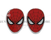 40mm, Super Hero Resins, Custom Made, Spiderman, Planar Resins, Badge Reel Resins, Decorative Embellishments, Flat Back Resins, Hair Bow Centers, Cabochons, Wholesale Resins, 2PCS