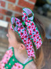 Strawberry Ribbon, Moonstitch Ribbon, Green Edge, Fruit Ribbon, Hair Bow Ribbon, Wholesale, PER YARD