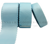 Scallop Ribbon, LIGHT BLUE, Wavy Edge Ribbon, Grosgrain, Hair Bow Ribbon, Wedding Decor, Gift Wrapping, Scrapbooking, Wholesale, PER YARD