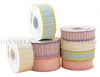 Knitted Ribbon, Pastel Ribbon, Weaved Ribbon, Moonstitch Ribbon, Fabric Ribbon, Wholesale, PER YARD