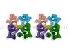 40mm, Carebear Resins, Planar Resins, Cartoon Resins, Cheerbear, Good Luck Bear, Embellishments, Badge Reel Resins, Flat Back Resins, Hair Bow Centers, Cabochons, Wholesale Resins, 2PCS