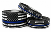 Thin Blue Line, American Flag Ribbon, Grosgrain Ribbon, Police Ribbon, Patriotic Ribbon for Bows, Crafts & DIY, Hair Bow Ribbon, PER YARD