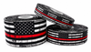 Thin Red Line, American Flag Ribbon, Grosgrain Ribbon, Fire Fighter Ribbon, Patriotic Ribbon for Bows, Crafts & DIY, Hair Bow Ribbon, PER YARD