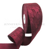 38mm (1.5"), Lace Ribbon, Floral Lace Ribbon, Soft Decorative Ribbon Trim, WINE, Vintage Lace Ribbon for Bows, Sewing & Crafts, 4.5-5 YARD ROLL