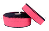 Moonstitch Ribbon, Neon Ribbon, Passion Fruit Ribbon, BLACK Stitched Edge, Wholesale, PER YARD