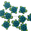 25x28mm, Turtle Focal Bead, Silicone Focal Beads, Focals for Beadable Pens, Ocean Animals Focal Bead, Beading & Crafting Supplies, 1 PC