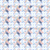 (bluepatch 9x12", Patchwork Leather, Floral Leather, Bluebell, Quilt Inspired Patchwork, DIY Leather Hair Bows, Key FOB Leather, Synthetic Leather, Litchi, Vinyl, Patent, Glitter, 1 SHEET