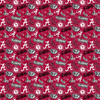 (bama6dqc) 9x12", Football Leather, Alabama Synthetic Leather, Roll Tide Leather, Bama, College Football Leather, Coquette Bow Leather, Sports Leather, DIY Hair Bows, 1 Sheet