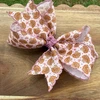 Turkey Ribbon, Moonstitch Ribbon, Thanksgiving Ribbon, Mauve Stitch, Hair Bow Ribbon, Wholesale, PER YARD