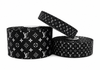 Designer Ribbon, LV Ribbon, Louis Ribbon, Vuitton Ribbon, Black & White, Boujee Ribbon, Lanyard Ribbon, Hair Bow Ribbon, Wholesale Ribbon, PER YARD