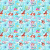 (ariel65397) 9x12", Princess Leather, Ariel Leather, Custom Printed Leather, Under the Sea, Patent, Key FOB Leather, Vinyl, Faux, Glitter, Litchi, DIY Leather Bows, 1 SHEET 