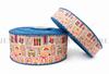 Back to School Ribbon, Moonstitch Ribbon, School Supplies, Be Kind, Pencils, Blue Stitch, Hair Bow Ribbon, Wholesale, PER YARD