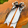 1.5-2cm(0.8'') Halloween Embossing Ribbon, Pumpkin, Ghost, Bat, Spider Web, Rick Rack, Ric Rac Ribbon, PER YARD