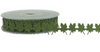 1.5-2cm(0.8'') Fall Embossing Ribbon, Autumn, Leaf, Rick Rack, Ric Rac Ribbon, PER YARD