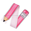 Pencil Ribbon, Back to School Ribbon, PINK, Hair Bow Ribbon, School Pencil, Wholesale
