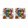 40mm, Halloween Resins, Spooky Vibes, Ghost, Bats, Flat Back, Badge Reel Resins, Hair Bow Centers, Cabochons, Wholesale Resins, 2PC (2230)