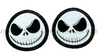 48x50mm, Nightmare Before Christmas Resins, Jack Resins, Planar Resins, Black Glitter Resins, Christmas Resins, Embellishments, Flat Back Resins, Hair Bow Centers, Cabochons, Wholesale Resins, 2PCS