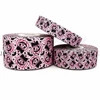 Halloween Ribbon, Pink Pumpkin Ribbon, Pumpkins, Holiday, Hair Bow Ribbon, Wholesale, PER YARD