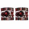 40mm, Football Resins, Planar Resins, Nebraska, Huskers, Flat Backs, Embellishments, Badge Reel Resins, Hair Bow Centers, Cabochons, Wholesale Resins, 2PCS