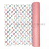12x53.5", Fashion Designer Leather, Gucci Leather Roll, Rainbow, Double Sided, Pink Glitter, Key FOB Leather, Hair Bow Leather, 1 ROLL