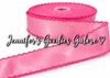 Glitter Ribbon, Moonstitch Ribbon, Satin Ribbon, HOT PINK, Hair Bow Ribbon, Per Yard
