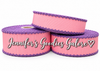 Valentine's Day Ribbon, Moonstitch, Hyacinth Moonstitch, Pink Ribbon, Holiday Ribbon, Hair Bow Ribbon, Wholesale Ribbon, PER YARD