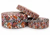 Turkey Ribbon, Thanksgiving Ribbon, Pumpkin Pie Ribbon, Holiday Ribbon, Hair Bow Ribbon, Dog Collar Ribbon, Wholesale Ribbon, PER YARD