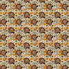 (turkeybeige) 9x12”, Thanksgiving Day Leather, Custom Printed Leather, Pumpkin Pie Leather, Holiday Leather, Turkey Leather, Leather for Crafts, DIY Leather Bows, Vinyl, Glitter, Litchi, Patent, 1 Sheet