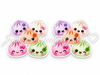 40x39 mm, Dumpling Resins, Planar Resins, Pastel Dumpling Resins, Squishy Resins, Embellishments, Flat Back, Hair Bow Centers, Cabochons, Wholesale Resins, 2PCS