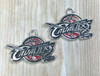 17*25mm, Enamel Charm, Sports Charm, Cleveland Cavaliers Charm (508)