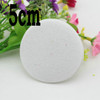 2" (5cm) White Felt Circles - 10 PC
