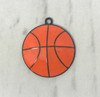 35mm, Basketball Pendant, Enamel Pendant, Sports Pendant, DIY Necklace, Chunky Necklace Beads, Wholesale Pendants (721)