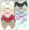 5", Suede Bows, NO CLIPS, Suede Hair Bows, Large Hair Bows, Girls Hair Bows, Fabric Bows, DIY Hair Bows, Wholesale Bows (#69)