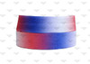 5/8", Patriotic Ombre FOE, July 4th Elastic, Red, White and Blue Fold Over Elastic, Holiday Elastic, Fold Over Elastic, Elastic Hair Ties, DIY Hair Ties, Wholesale FOE, 3 YARDS