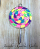 48*31mm, Rainbow Lollipop Enamel Pendant, Lollipop, Candy, Chunky Necklace, Lollipop Necklace, DIY Necklace (218)